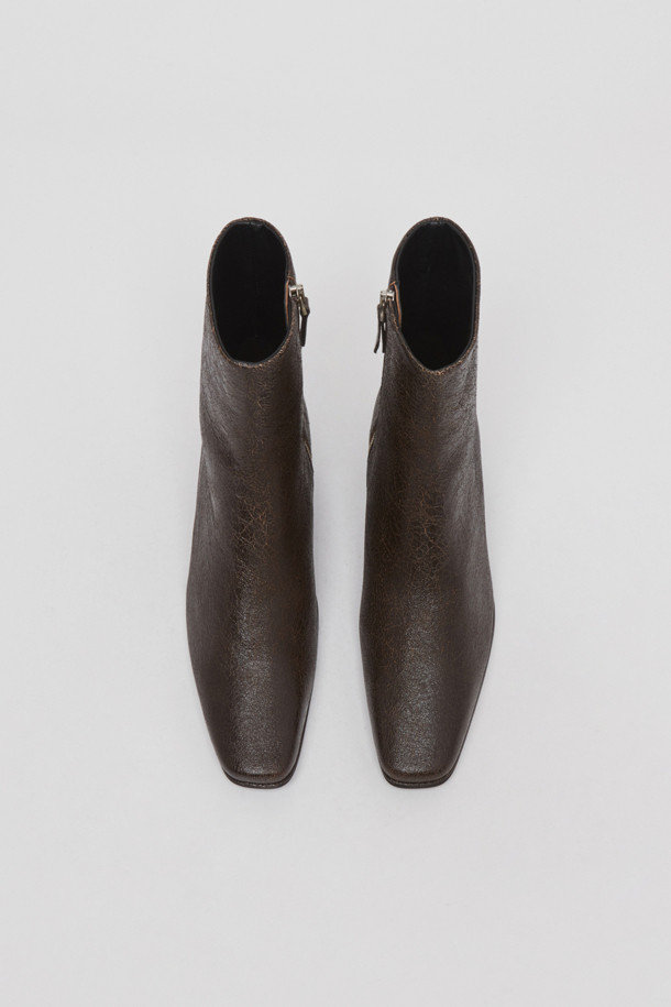 Archivepke - 부츠/워커 - Curve ankle boots(Rusty choco)