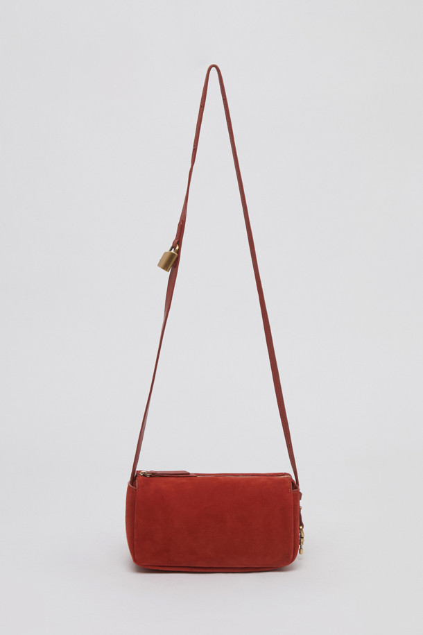 Archivépke -  - [EXCLUSIVE] Luv Lock toast bag(Suede red)