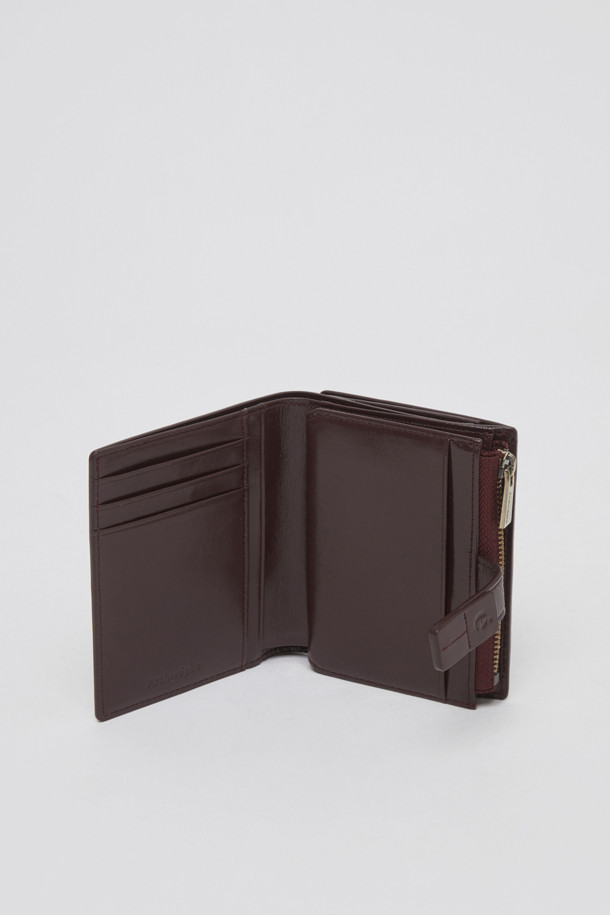 Archivepke - 반지갑 - Essential wallet(Merlot red)