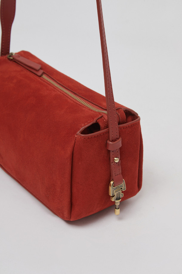 Archivépke -  - [EXCLUSIVE] Luv Lock toast bag(Suede red)