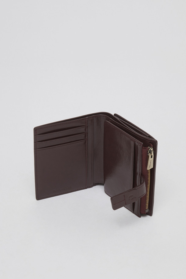 Archivepke - 반지갑 - Essential wallet(Merlot red)