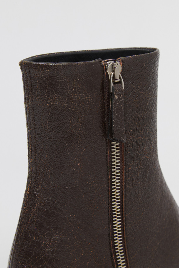 Archivepke - 부츠/워커 - Curve ankle boots(Rusty choco)