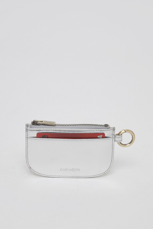 Archivepke - 반지갑 - Moon card wallet(Silver spoon)