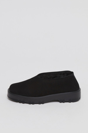 Bogen loafer(Fur black)