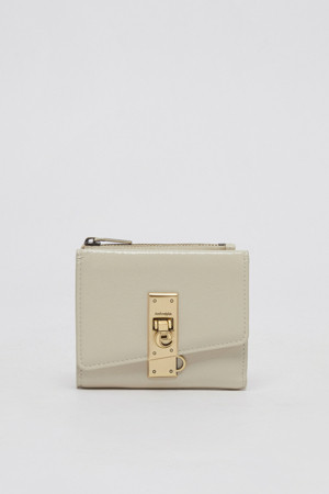 Clip wallet(Cream)