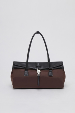 Luv lock duffle bag(Nylon brown)