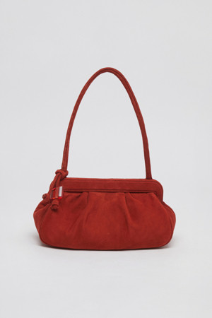 Skirt bag(Suede red)