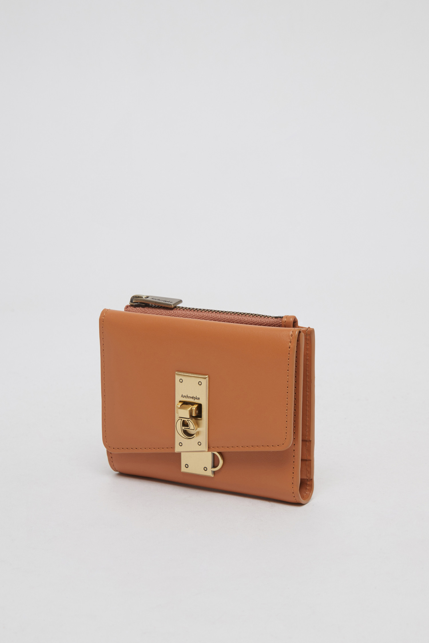 24AW新作★韓国人気【Archivepke 】Egg mini wallet★3色 Egg mini wallet Dark Brown