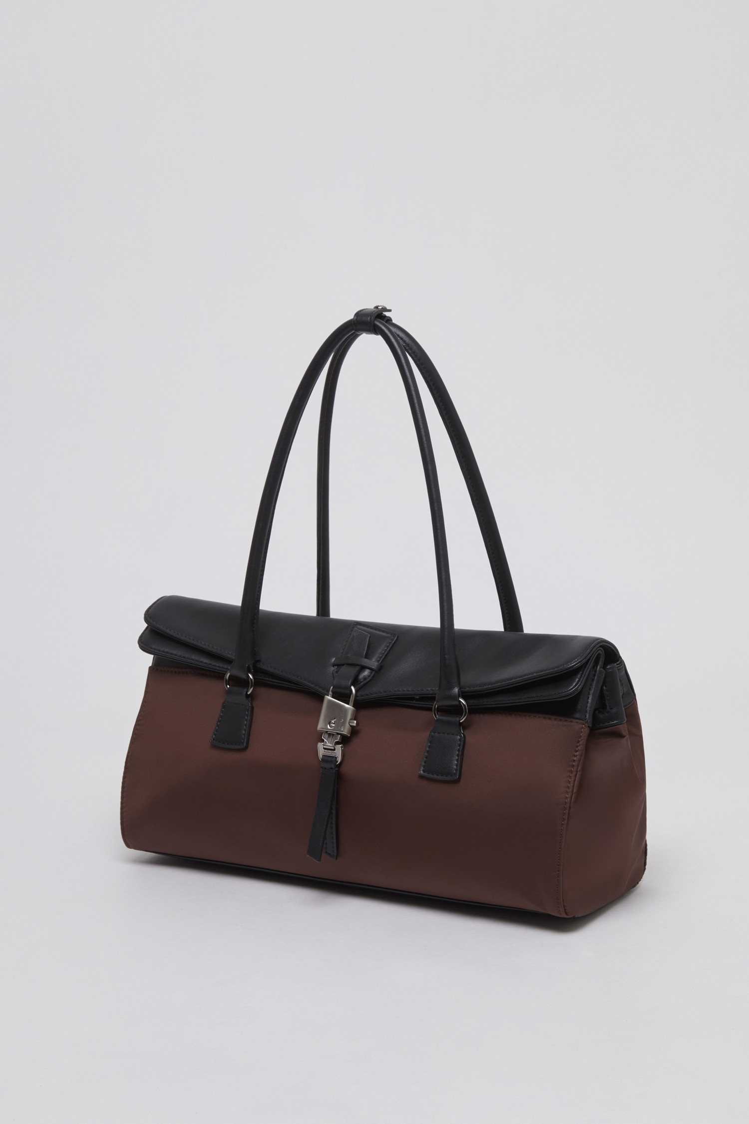 ◆Archivepke◆ Luv lock duffle bagNylon brown OVBAX24520DKB_LZ2.jpg