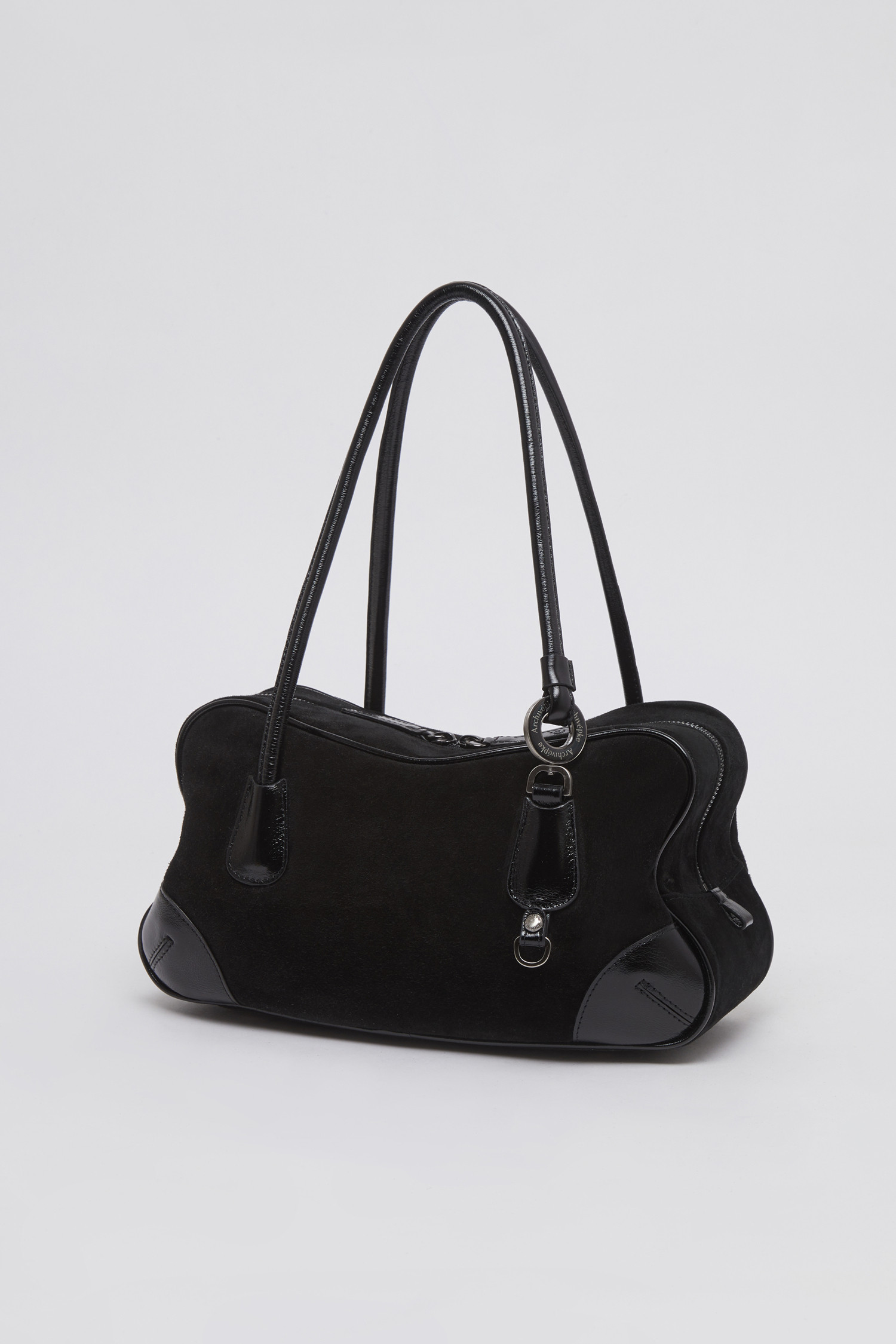 Archivepke ♥ Tondo boston bag /追跡付 Tondo boston bag(Suede black)_Archivépke