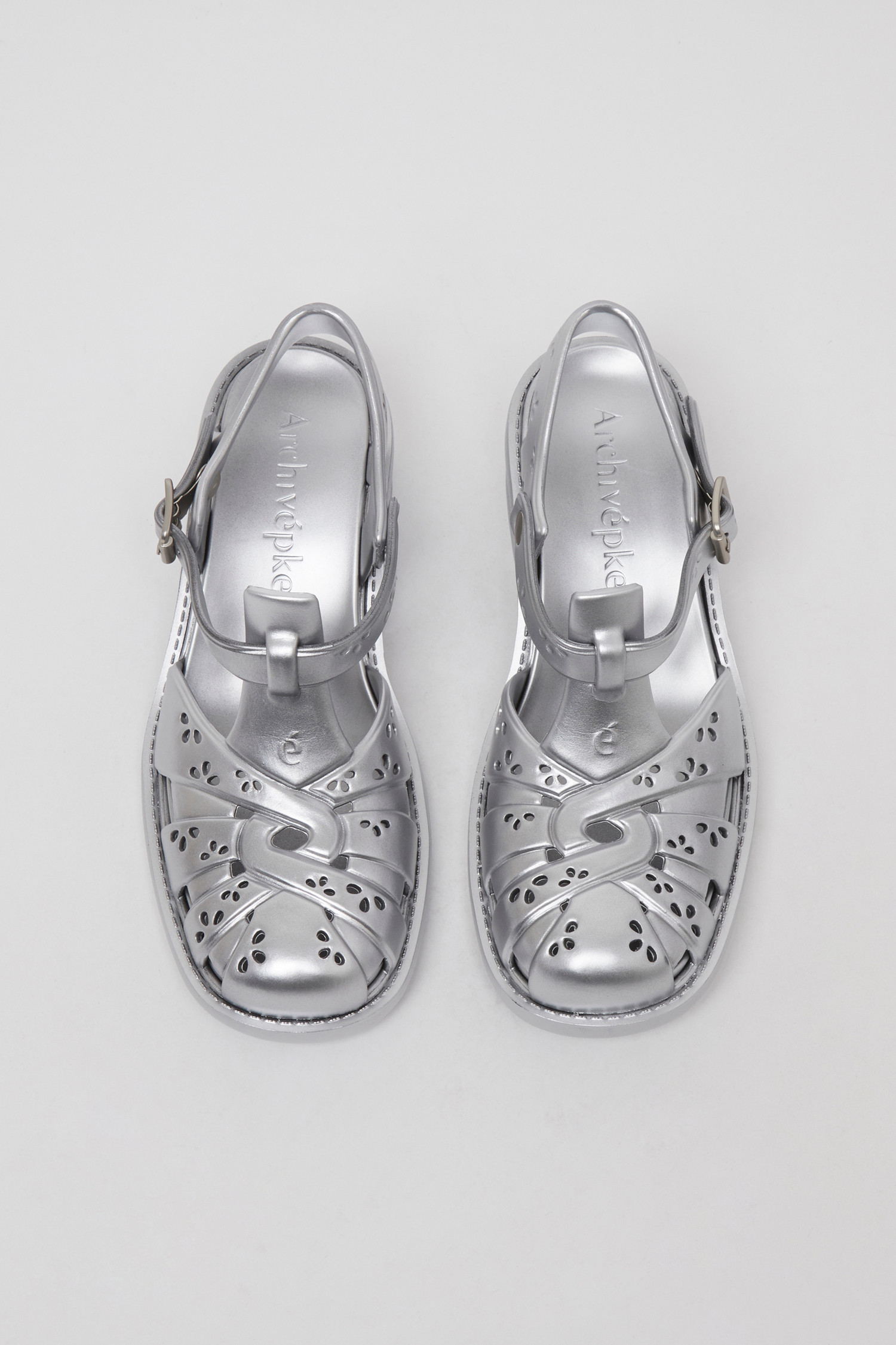 Puffy rubber sandal(Silver spoon)_Archivépke