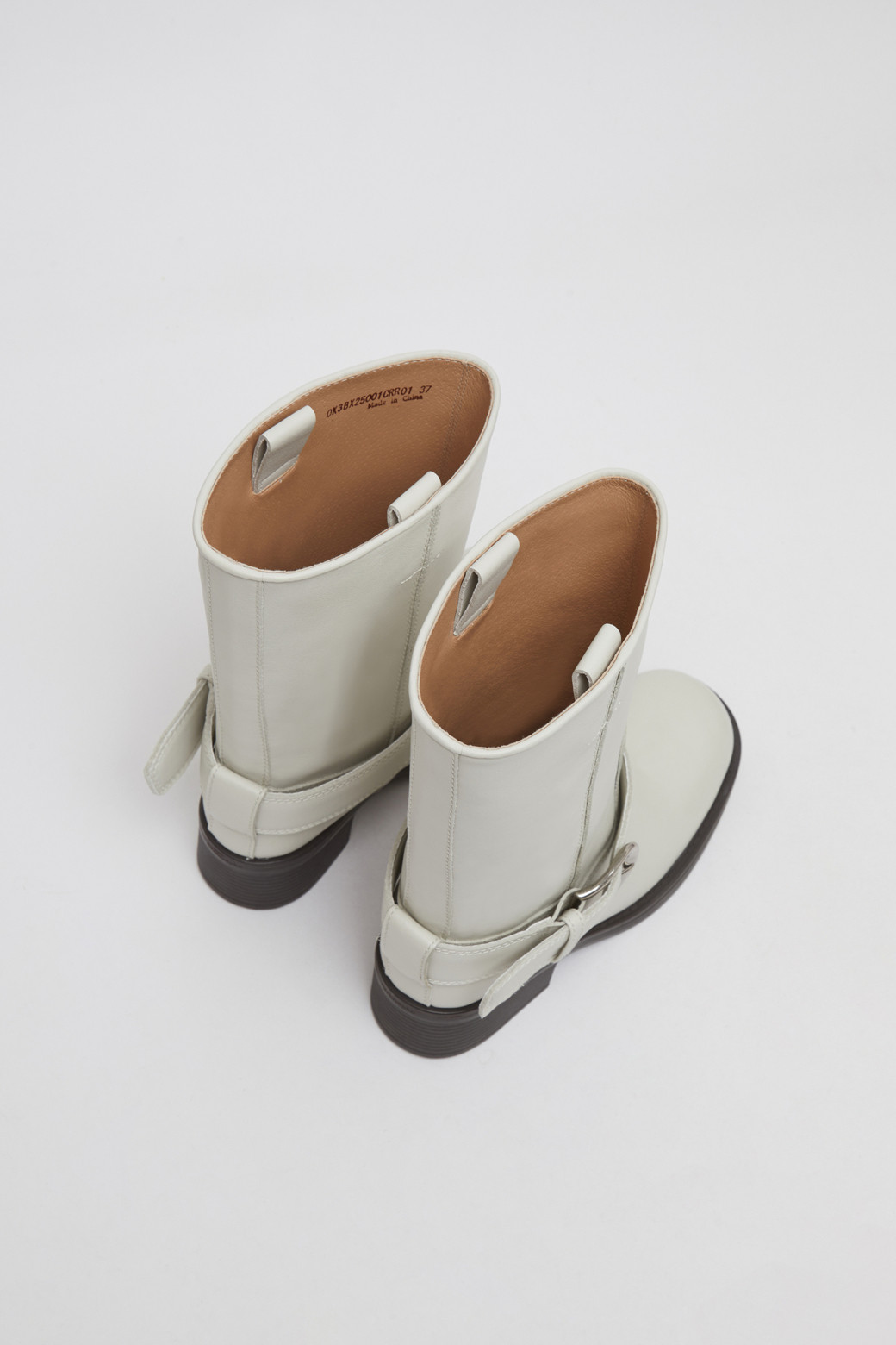 Archivépke - 부츠/워커 - Buckle boots(Cream)