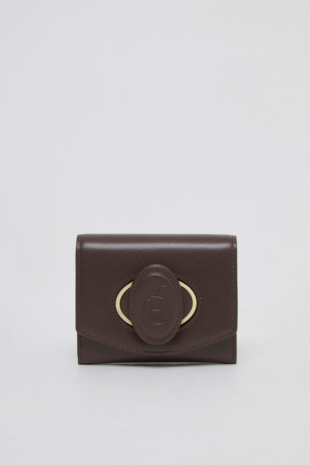 Archivepke - 반지갑 - Oval wallet(Choco spread)