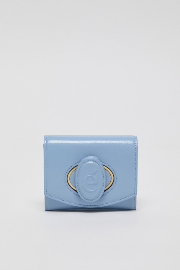 Archivepke - 반지갑 - Oval wallet(Wavy blue)