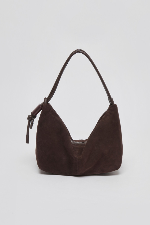 Archivepke - 숄더백 - Ridge shoulder bag(Suede brown)