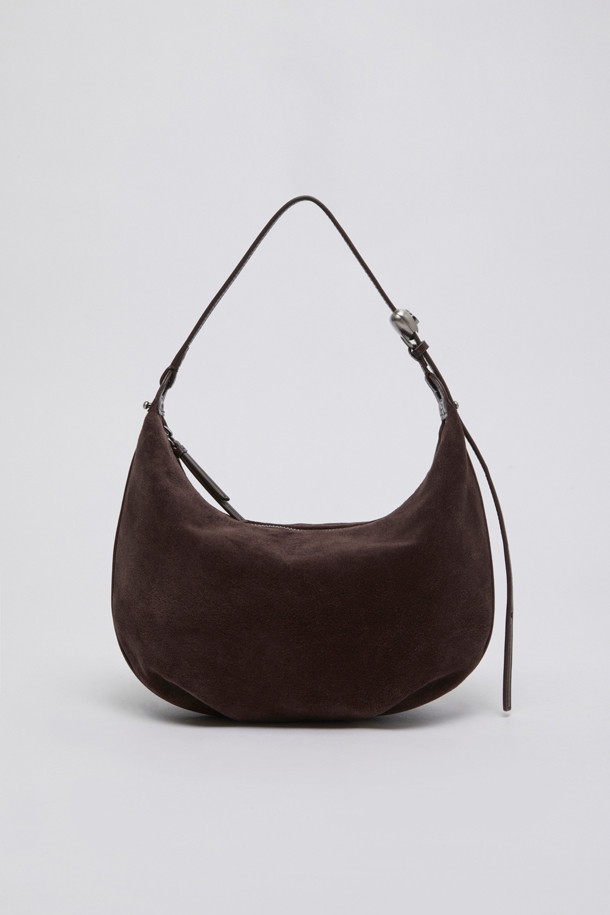 Archivepke - 숄더백 - Luv moon bag(Suede brown)