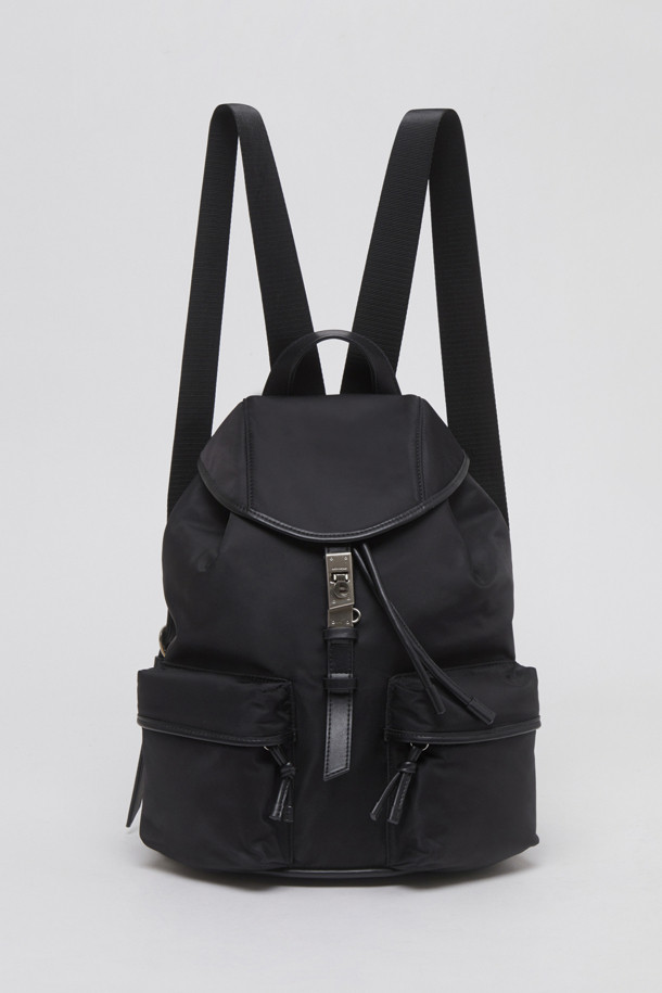 Archivepke - 백팩 - Clip rucksack(Nylon black)