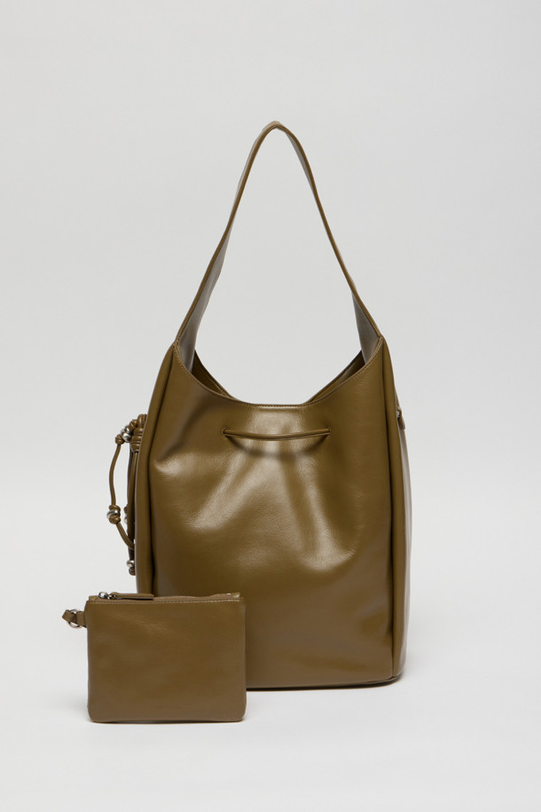 Archivépke - 숄더백 - Gem bucket bag(Olive night)