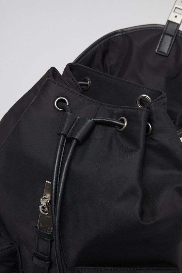 Archivepke - 백팩 - Clip rucksack(Nylon black)