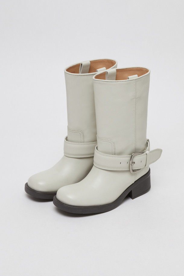 Archivepke - 부츠/워커 - Buckle boots(Cream)