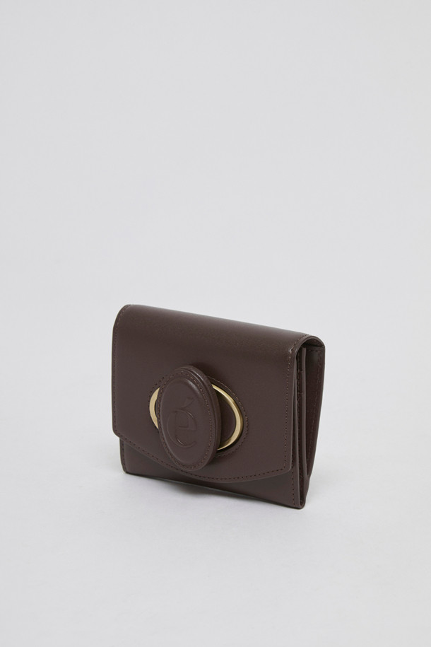 Archivepke - 반지갑 - Oval wallet(Choco spread)