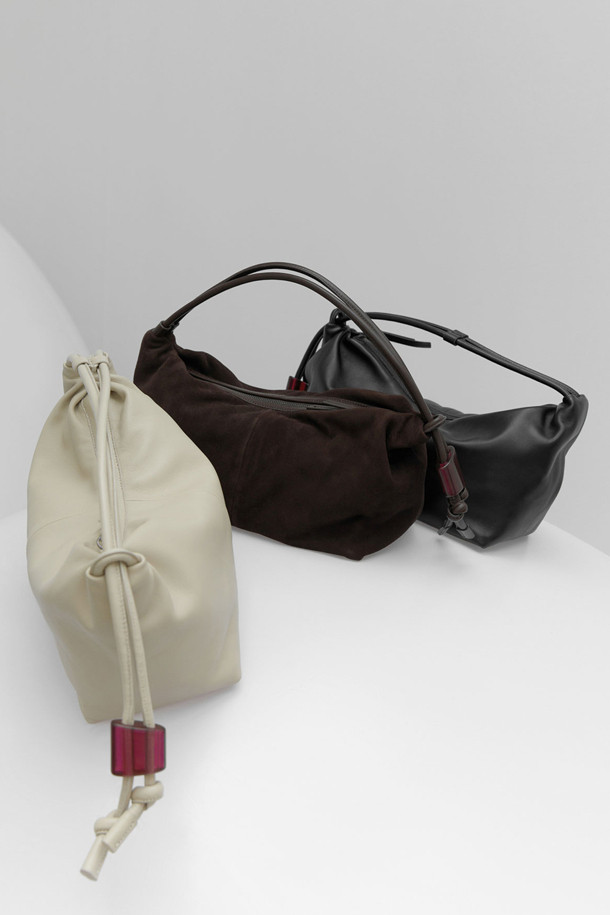 Archivepke - 숄더백 - Ridge shoulder bag(Suede brown)