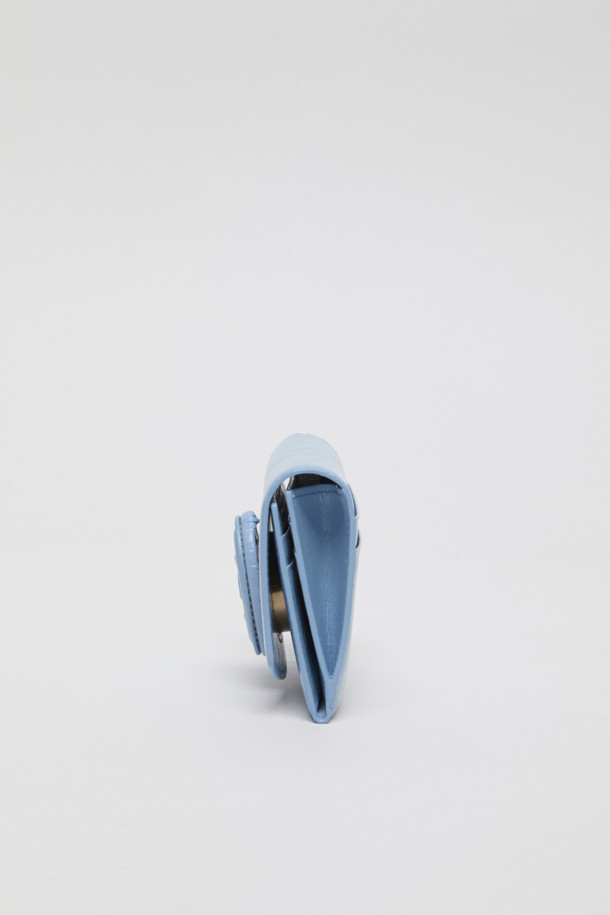 Archivepke - 반지갑 - Oval wallet(Wavy blue)