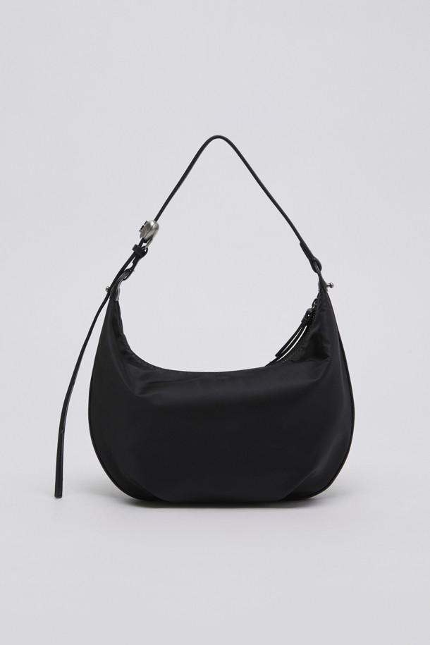 Archivepke - 숄더백 - Luv moon bag(Nylon black)