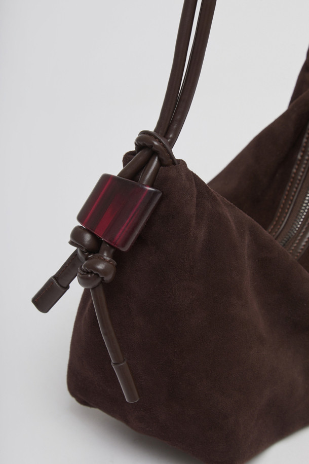 Archivepke - 숄더백 - Ridge shoulder bag(Suede brown)