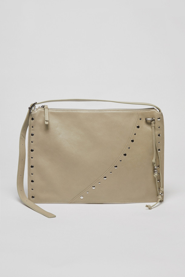 Archivépke - 숄더백 - Freckle fold bag(Pistachio)