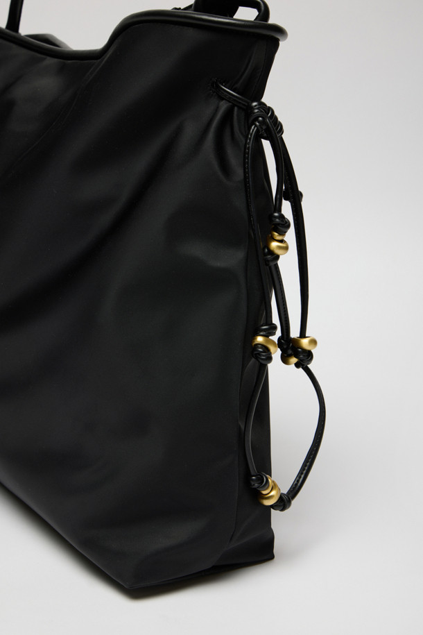 Archivépke - 숄더백 - Gem shopper bag(Nylon black)