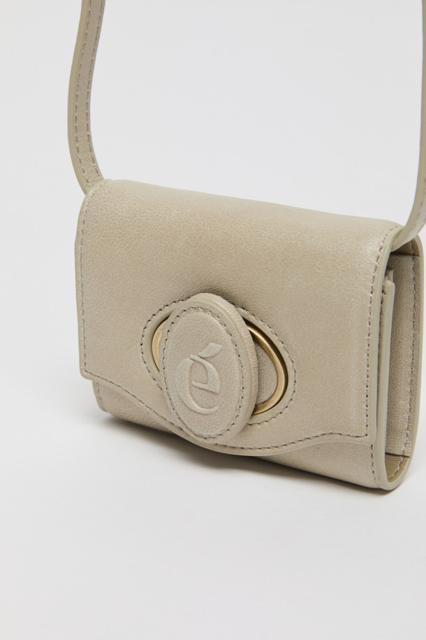 Archivepke - 크로스백 - Oval card bag(Pistachio)