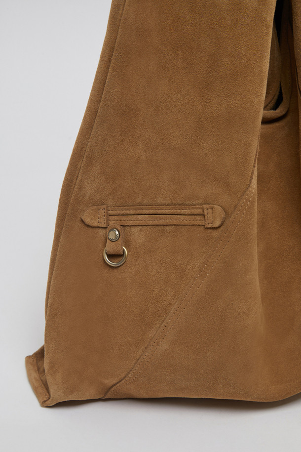 Archivepke - 토트백 - Knotted layer bag(Suede caramel)