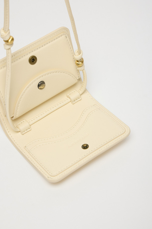 Archivépke - 크로스백 - Gem wallet bag(Coconut milk)