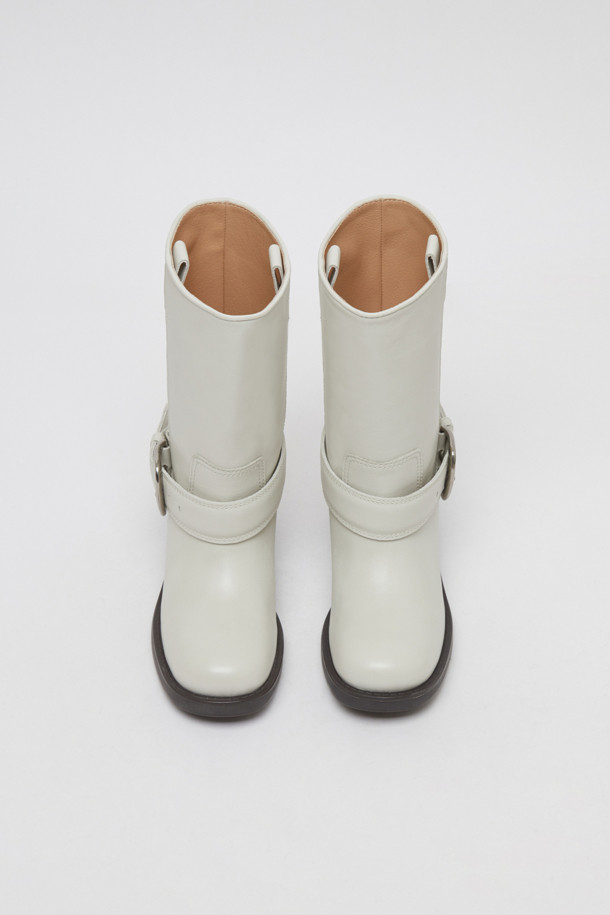 Archivepke - 부츠/워커 - Buckle boots(Cream)