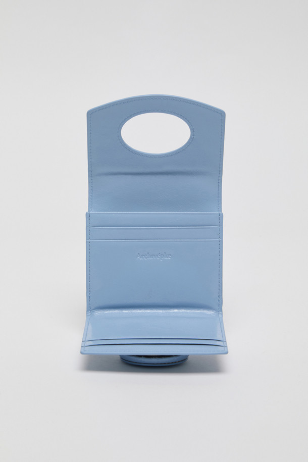 Archivepke - 반지갑 - Oval wallet(Wavy blue)