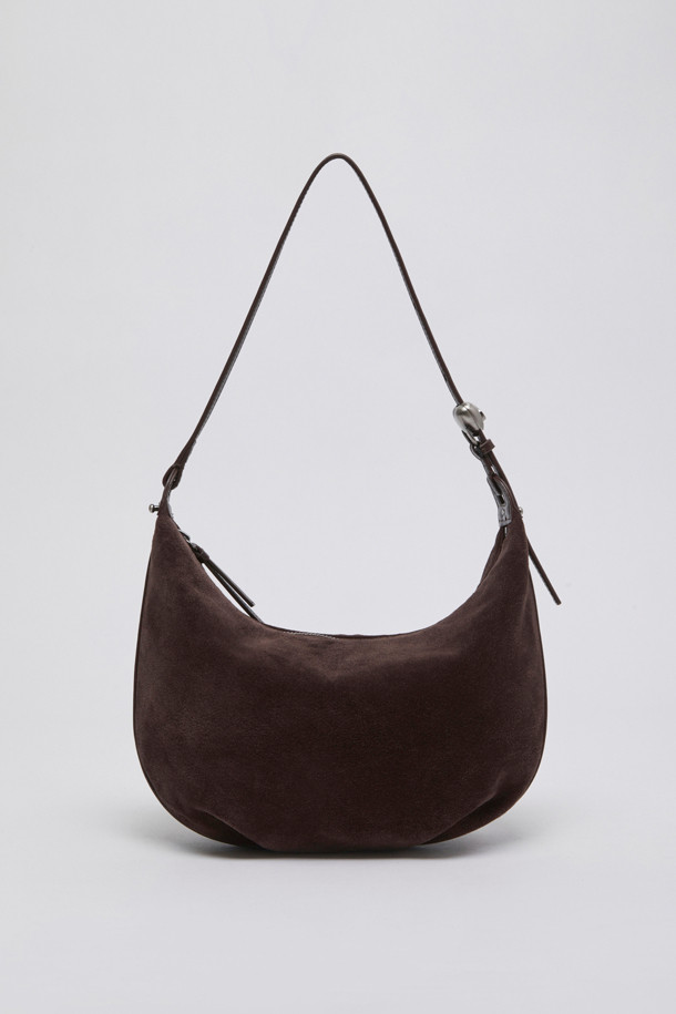 Archivepke - 숄더백 - Luv moon bag(Suede brown)