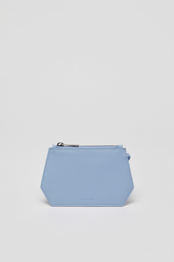 Archivépke - 숄더백 - Small doughnut angle bag(Wavy blue)