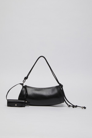Knotted case bag(Deep sleep)_BLACK-a