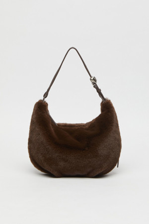 [EXCLUSIVE] Luv moon bag(Fur brown)
