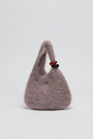 [EXCLUSIVE] Mini formica knit bag(Smudge pink)_PINK-a