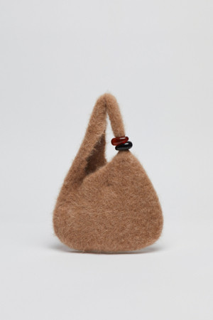[EXCLUSIVE] Mini formica knit bag(Smudge beige)_BEIGE-a