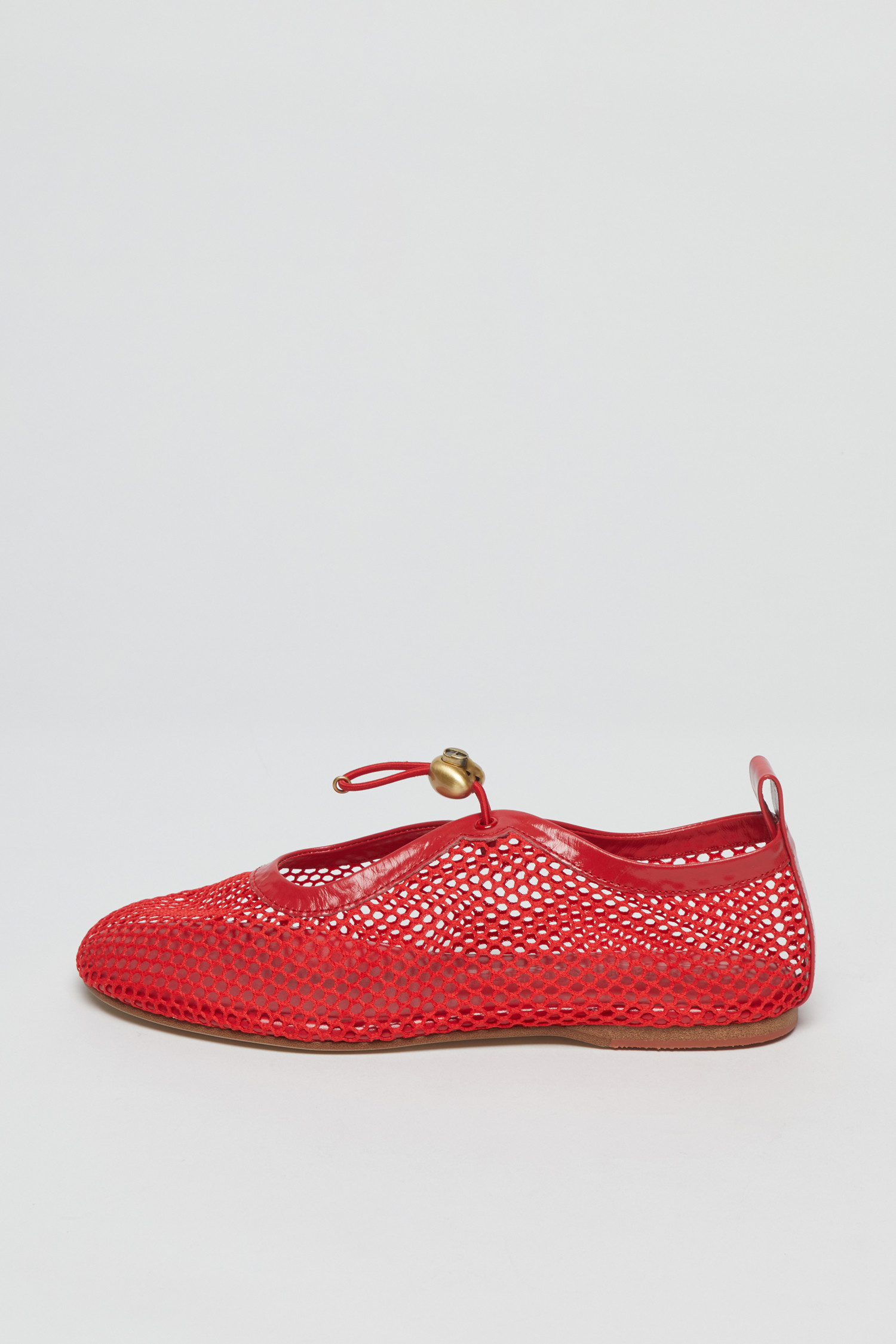 ★Archivepke★Mesh luv string flat★Red fever★韓国★大人気 EXCLUSIVE] Mesh luv string flat(Red fever)_Archivépke