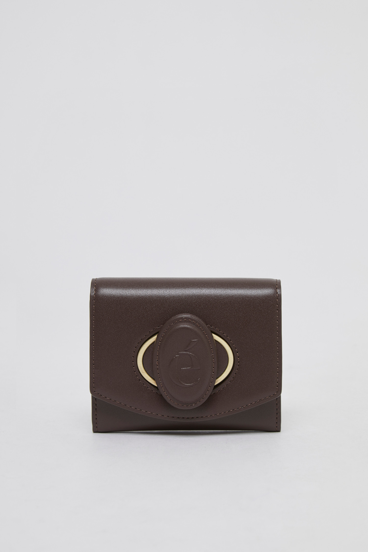 EXCLUSIVE] Oval wallet(Choco spread)_Archivépke