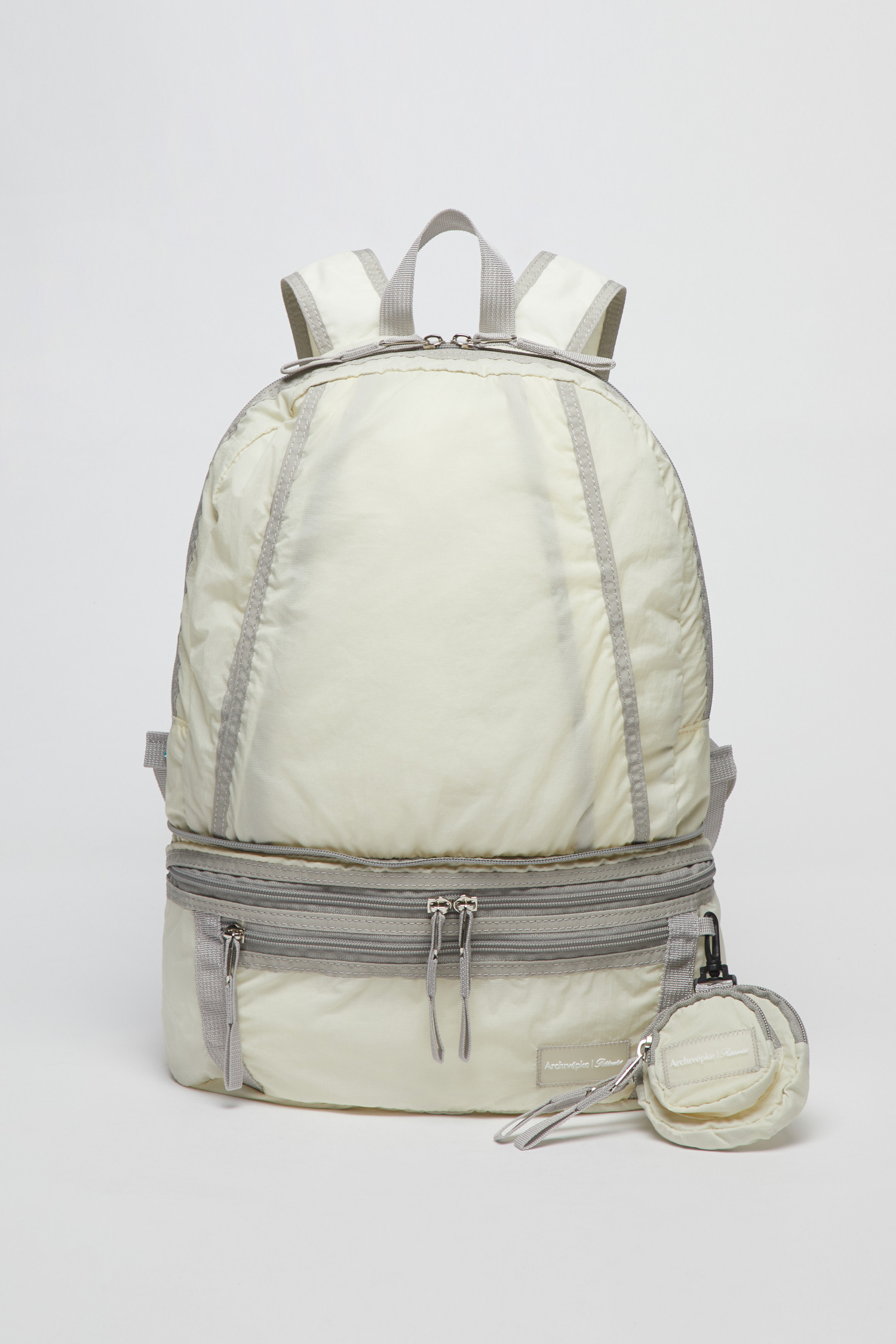 Archivepke x Ribbonbit] 2way backpack(Cream)_Archivépke