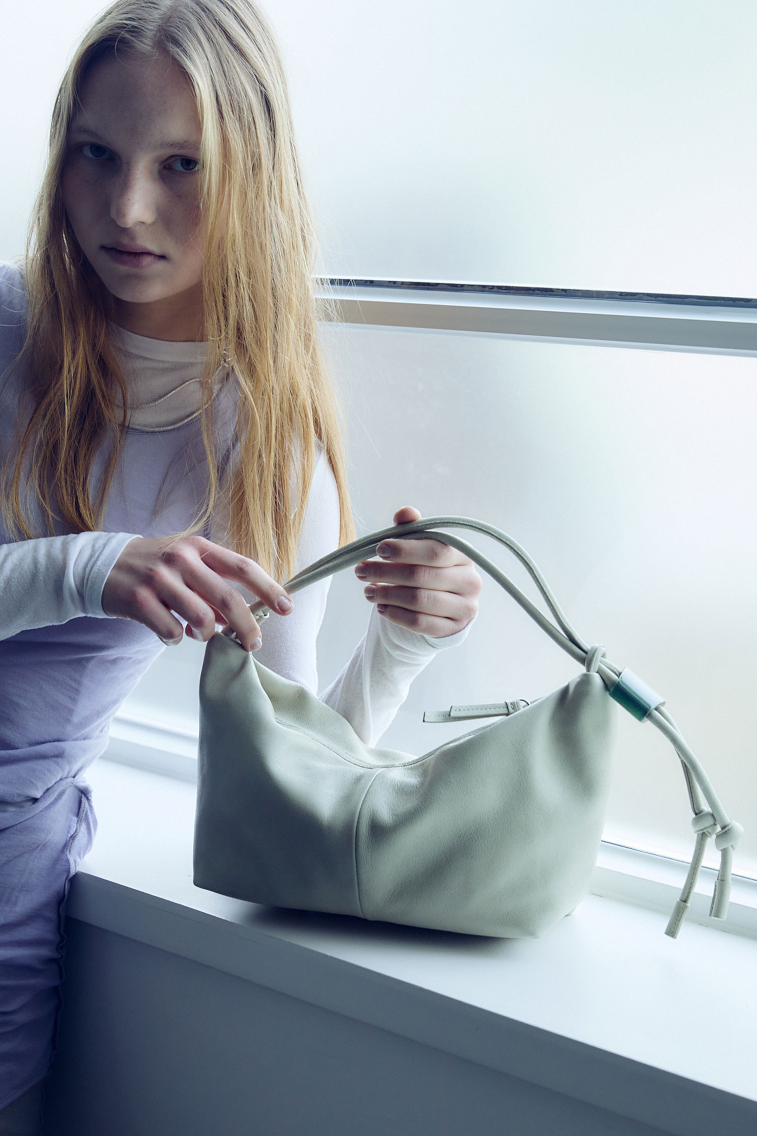 Ridge shoulder bag(Pistachio)_Archivépke