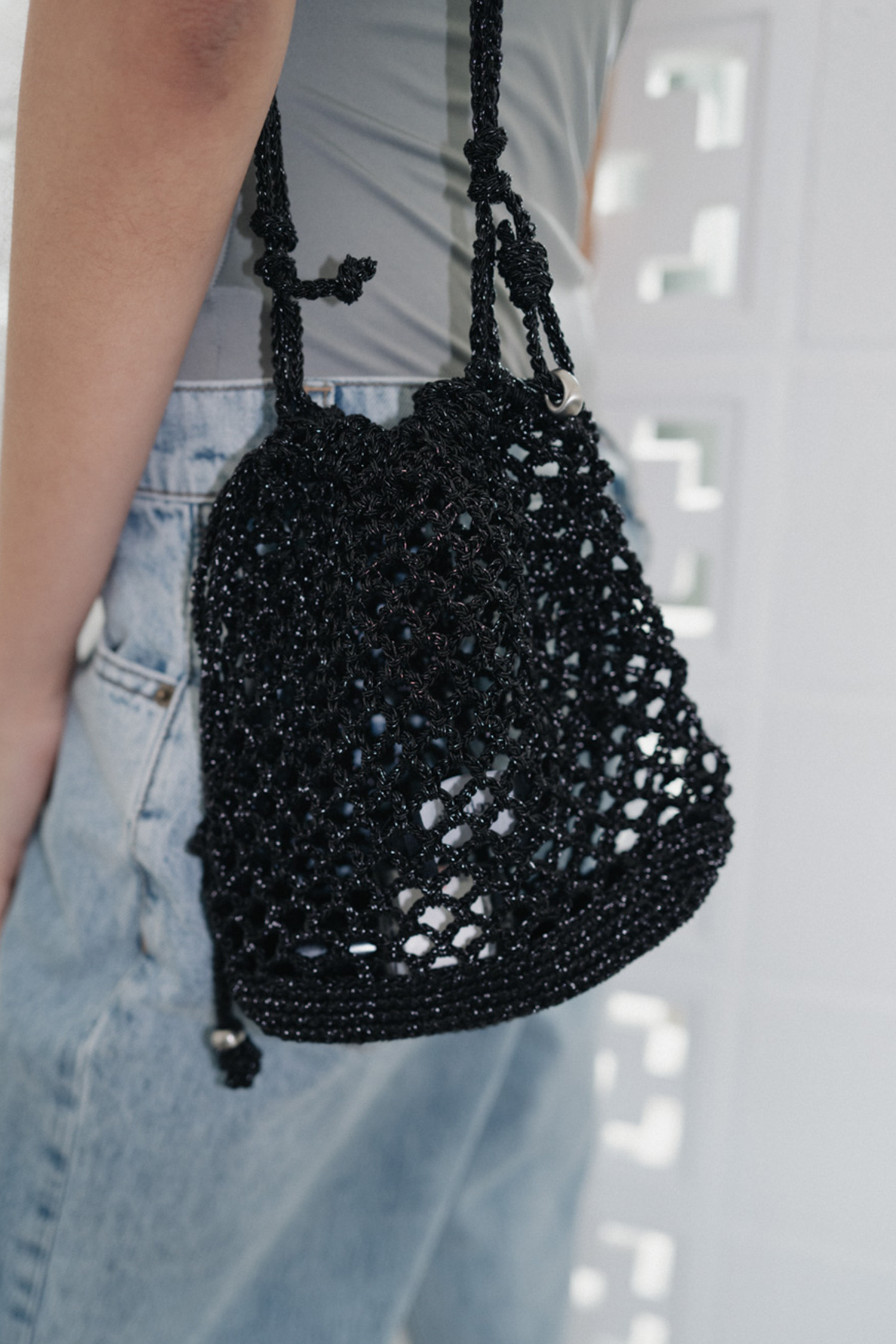 ★Archivepke★Gem net bag★Deep sleep★韓国★大人気★ Gem net bag(Deep sleep)_Archivépke