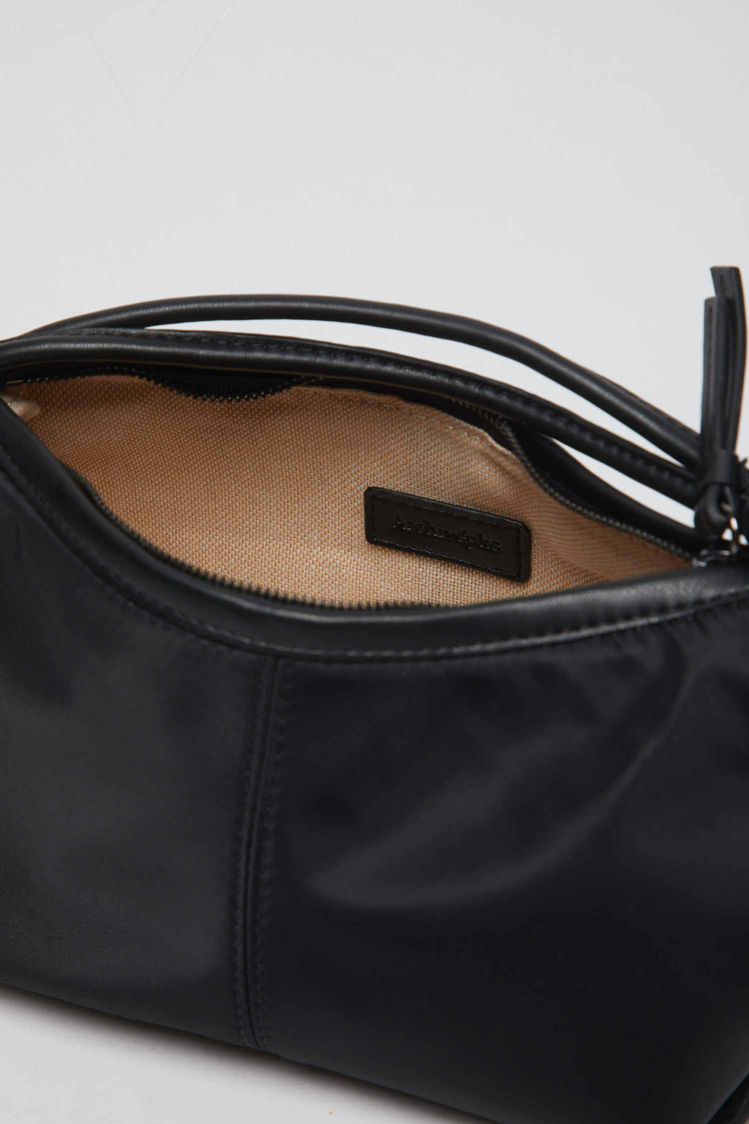 EXCLUSIVE] Mini ridge shoulder bag(Nylon black)_Archivépke