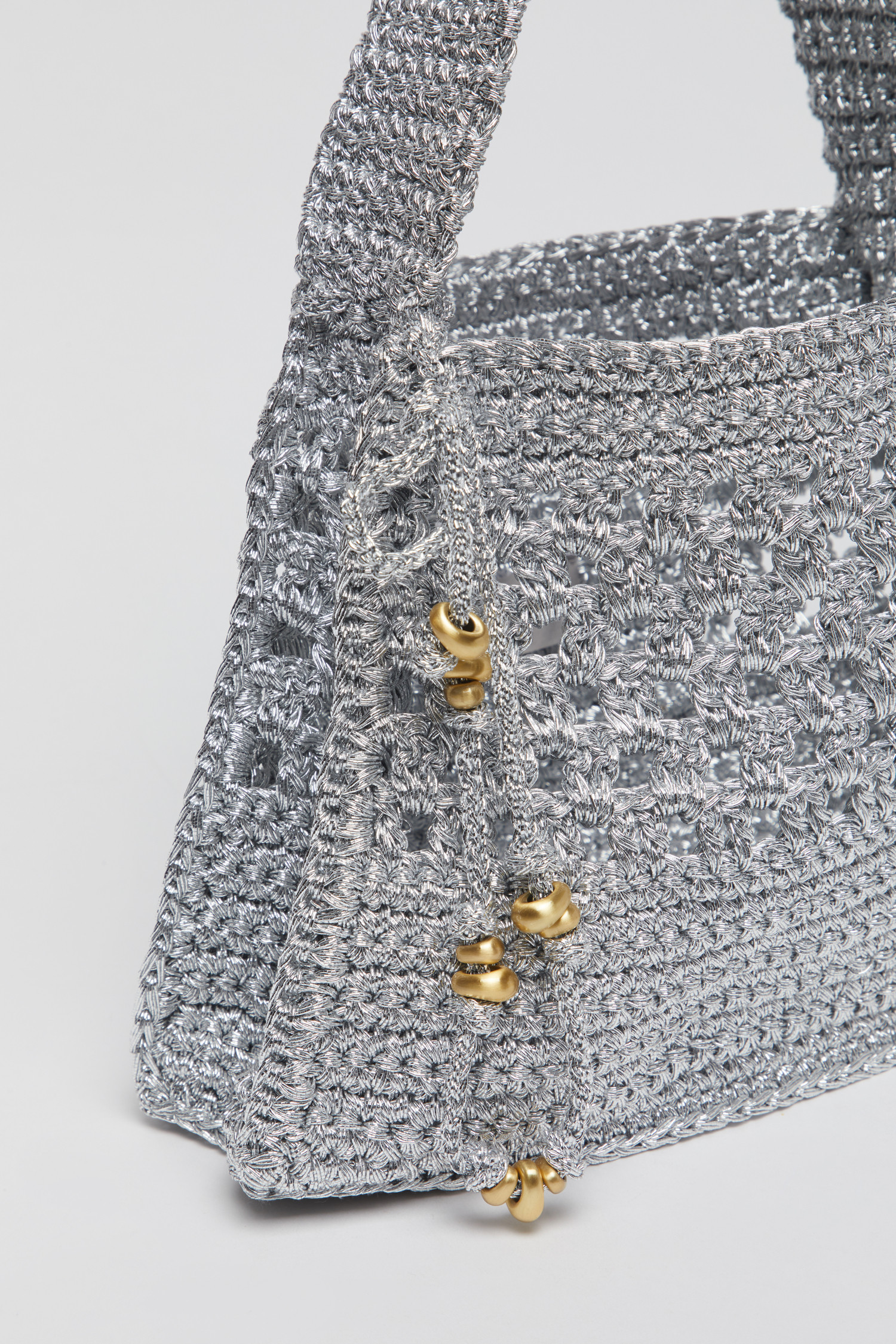 ★Archivepke★Gem net bag★Silver spoon★韓国★大人気★ Gem weaving bag(Silver spoon)_Archivépke