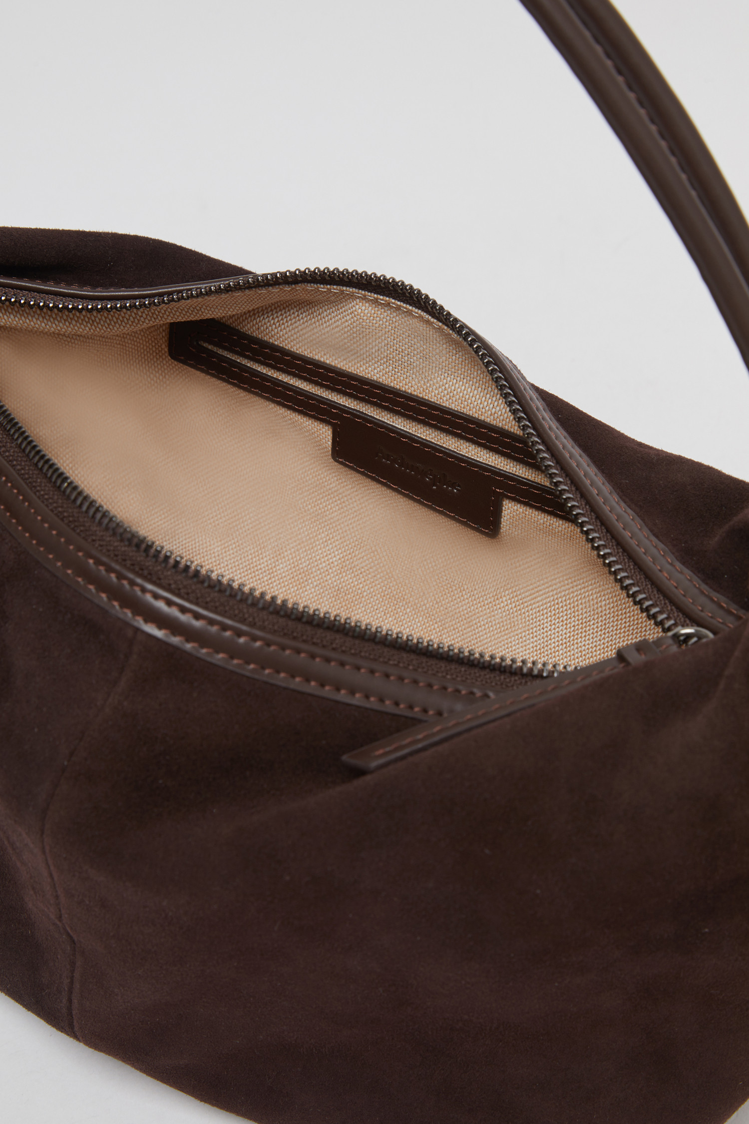 ★Archivepke★Ridge shoulder bag★Suede brown★韓国★大人気 Ridge shoulder bag